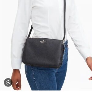 Kate Spade Elegant Black Crossbody Bag